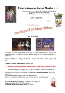 Ball fuer Junggebliebene